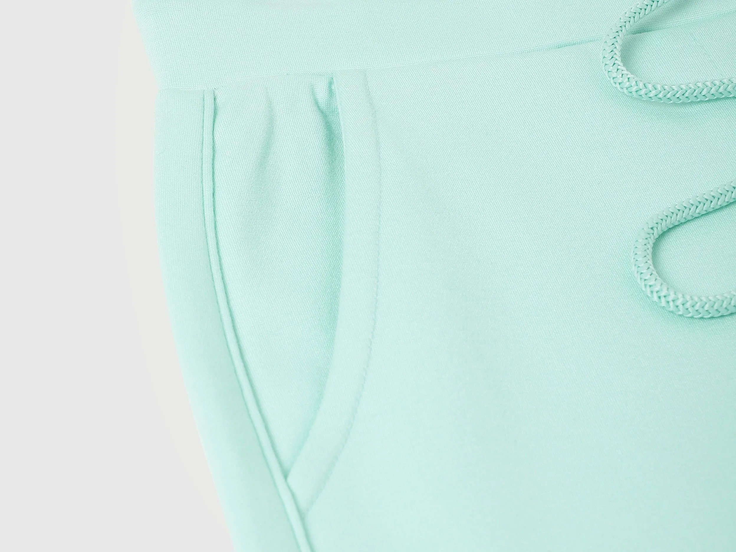 Solid Straight Fit Trousers