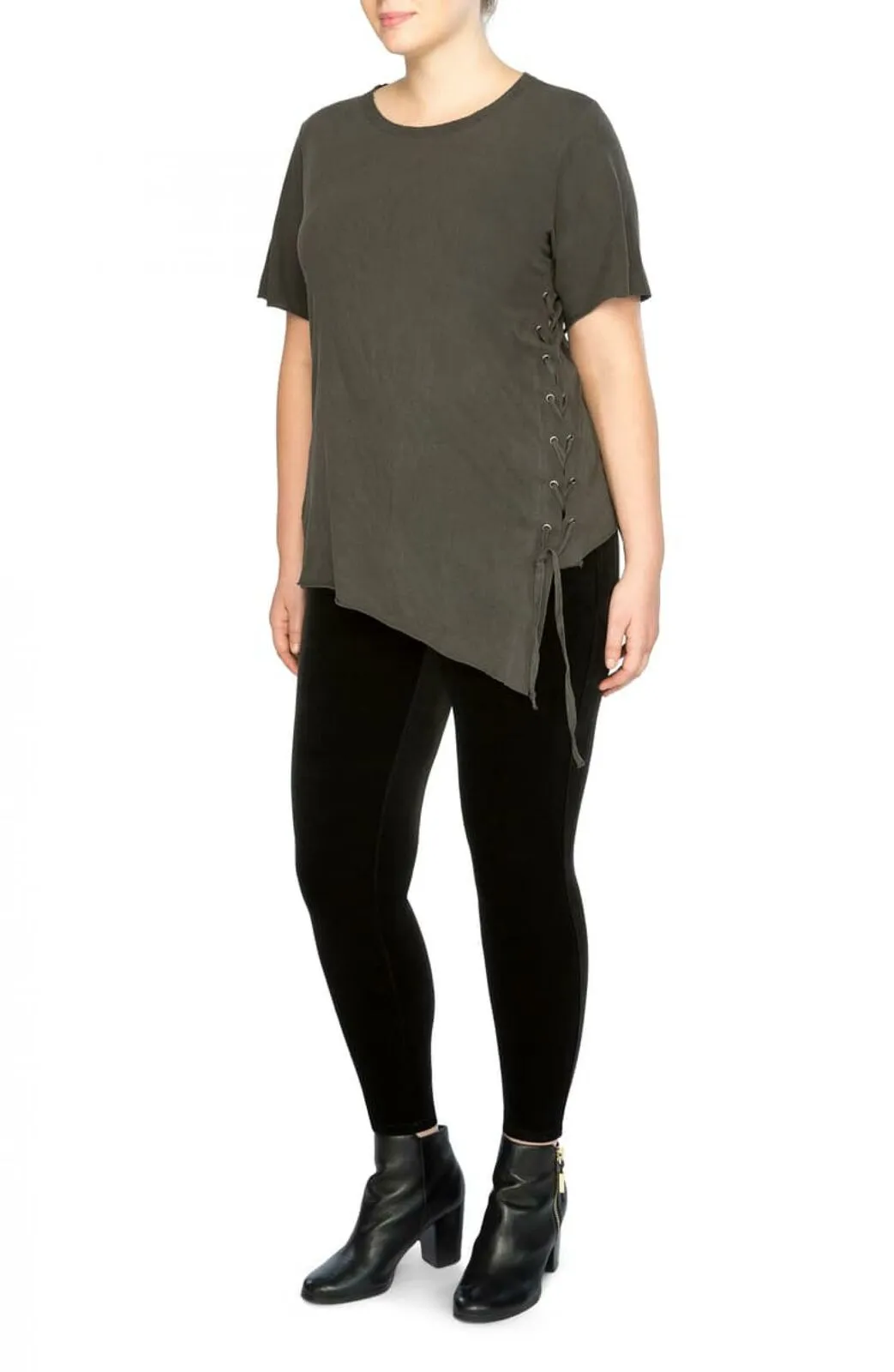 Spanx Women's Plus Size Velvet Leggings. 2070P