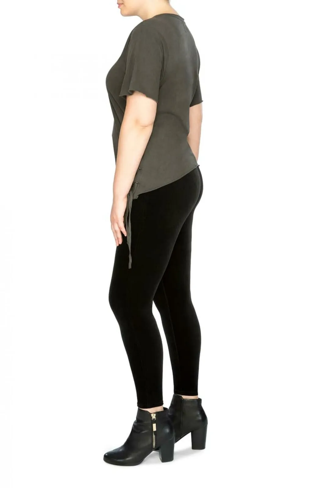 Spanx Women's Plus Size Velvet Leggings. 2070P