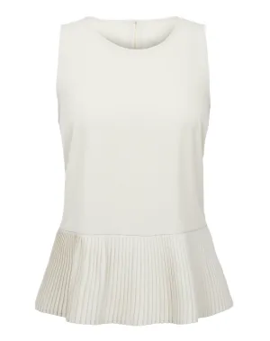 Spanx Yes, Pleats! Tank - White Cloud