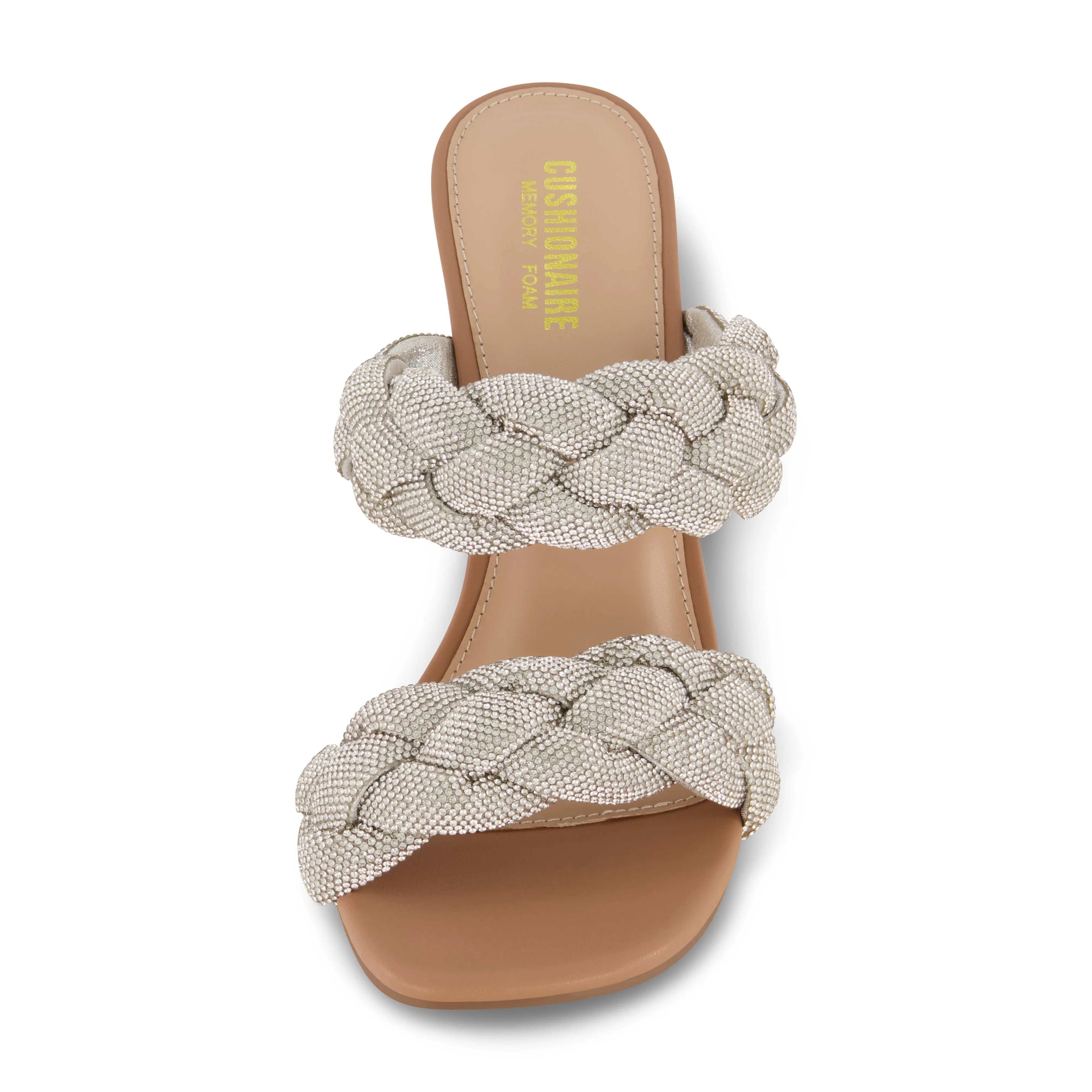 Sparkle Braided Rhinestone Dress Heel