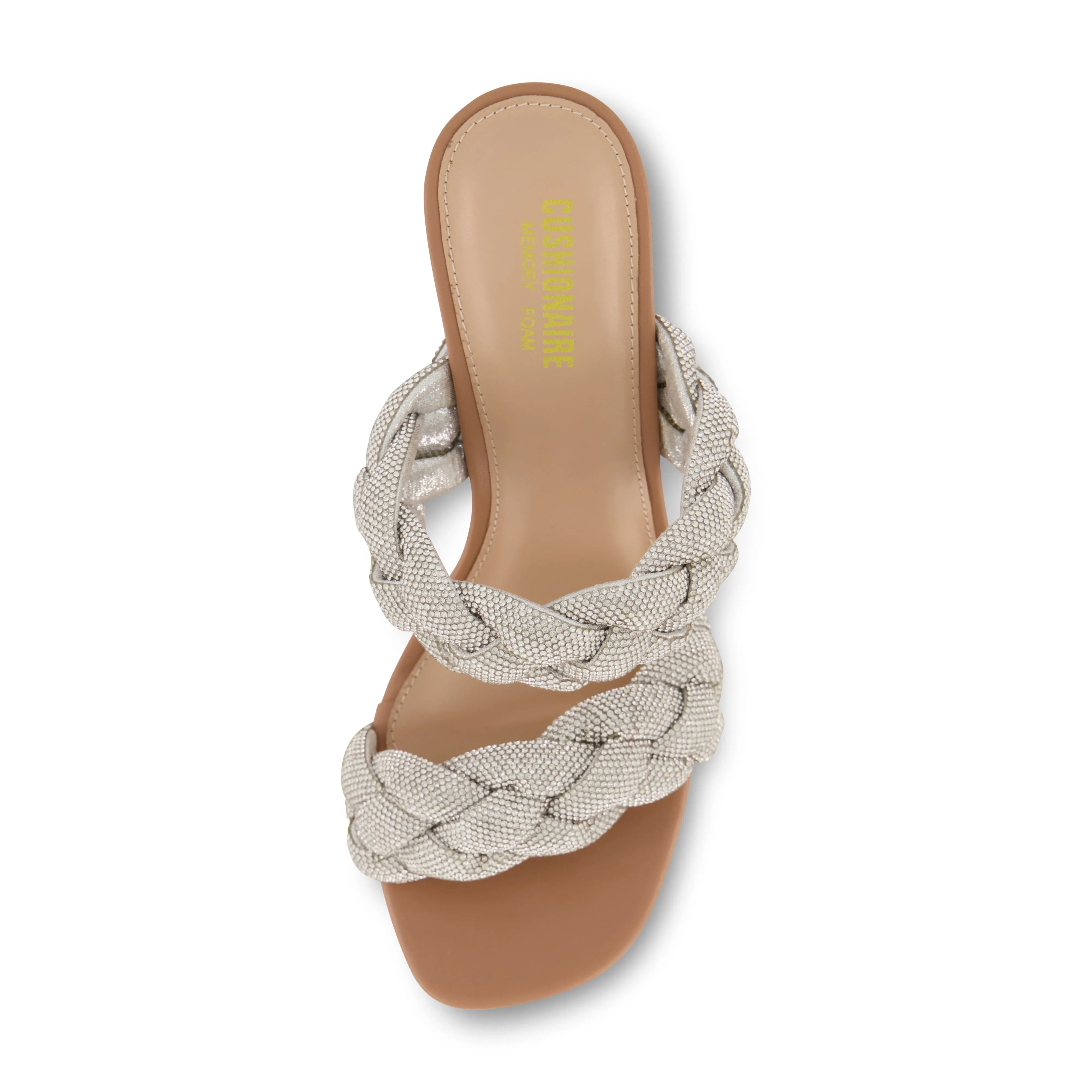 Sparkle Braided Rhinestone Dress Heel