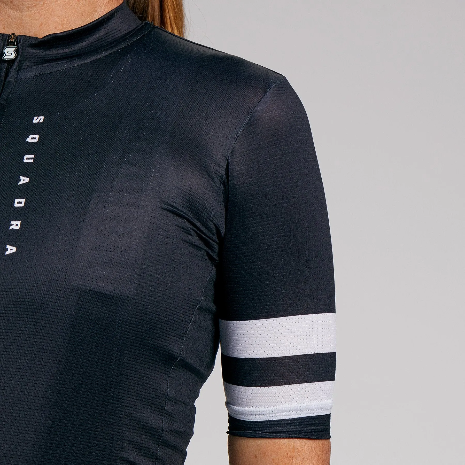 Squadra Women's PRO CYCLE AERO JERSEY - NERO