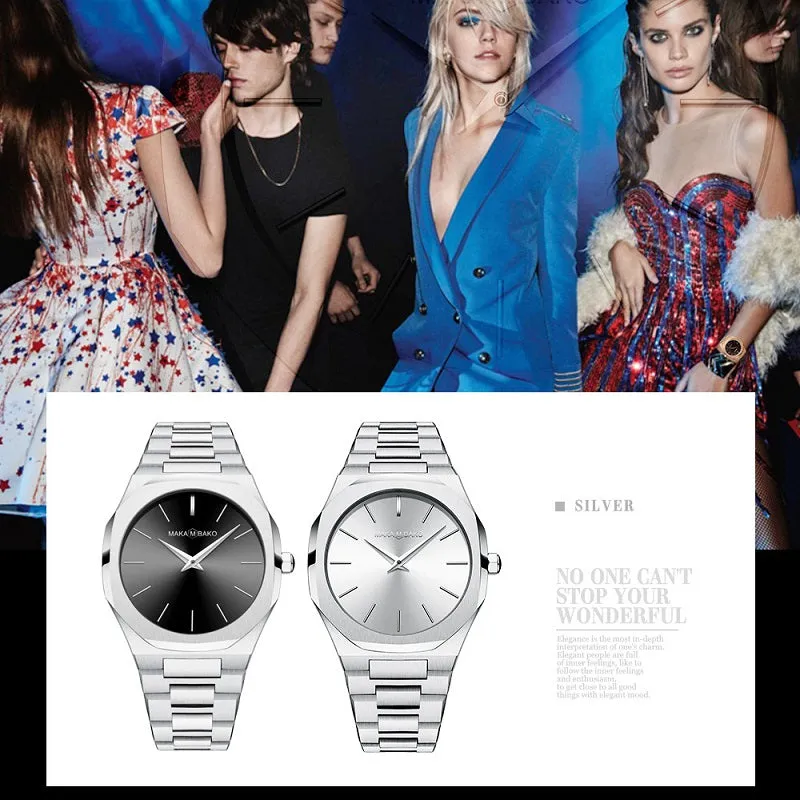 Square Dial Waterproof Women's Watch