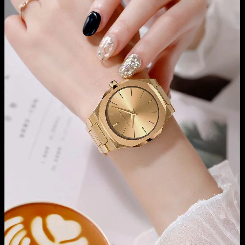 Square Dial Waterproof Women's Watch