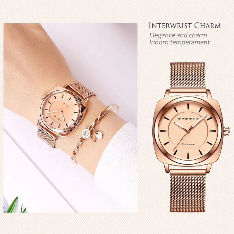 Square Frame Women's Watch