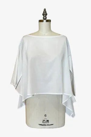 Square Top | White Organic Batiste