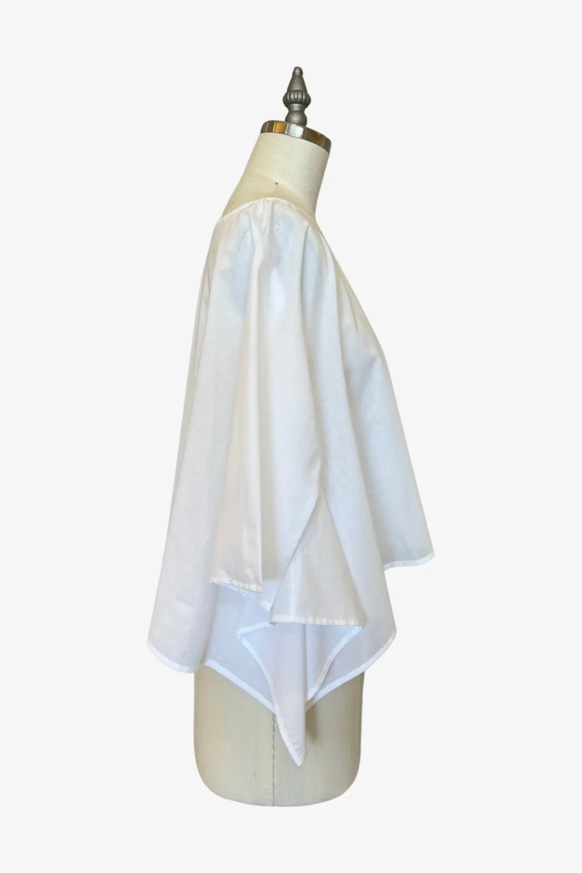 Square Top | White Organic Batiste