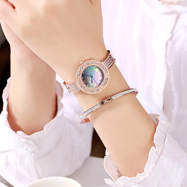 Stainless Steel Strap Bracelet Women's Watch