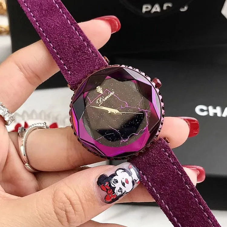 Starry Chassis Lightning Pattern Women's Watch