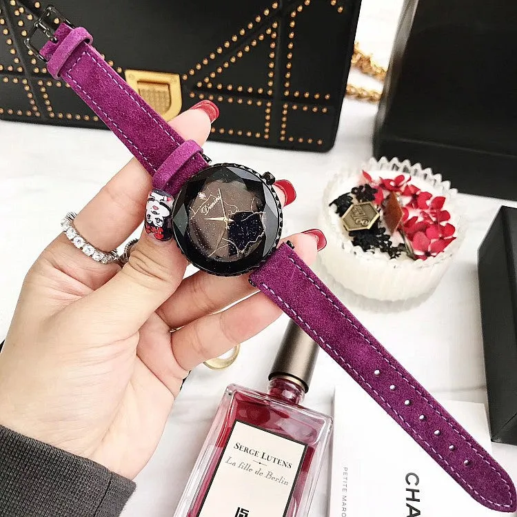 Starry Chassis Lightning Pattern Women's Watch