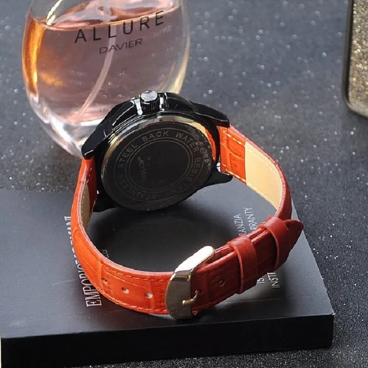 Starry Dial Black Shell Women's Watch