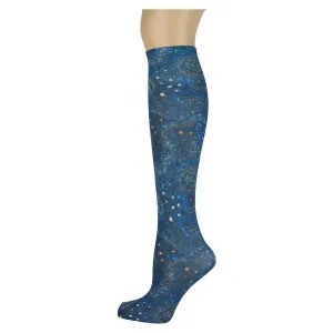 Starry Night Knee Highs