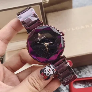 Stary Dial Lightning Pattern Women's Watch