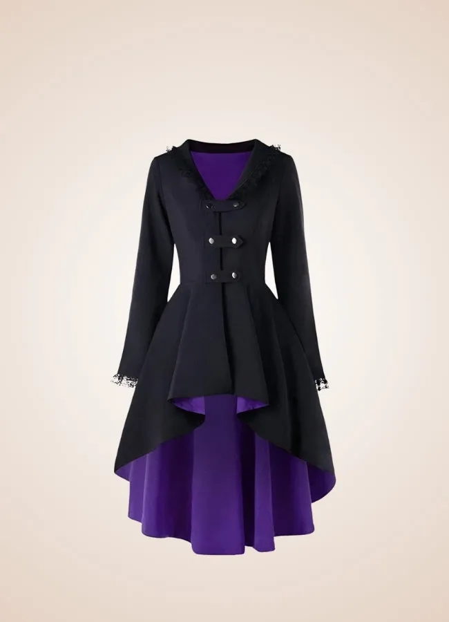 Steampunk Goth Style Coat