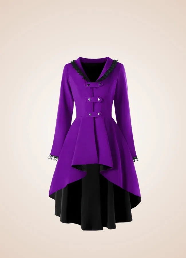Steampunk Goth Style Coat