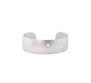 Sterling Silver Dipped Zodiac Constellation Cuff Bracelet, All 12 Signs: Aries through Pisces