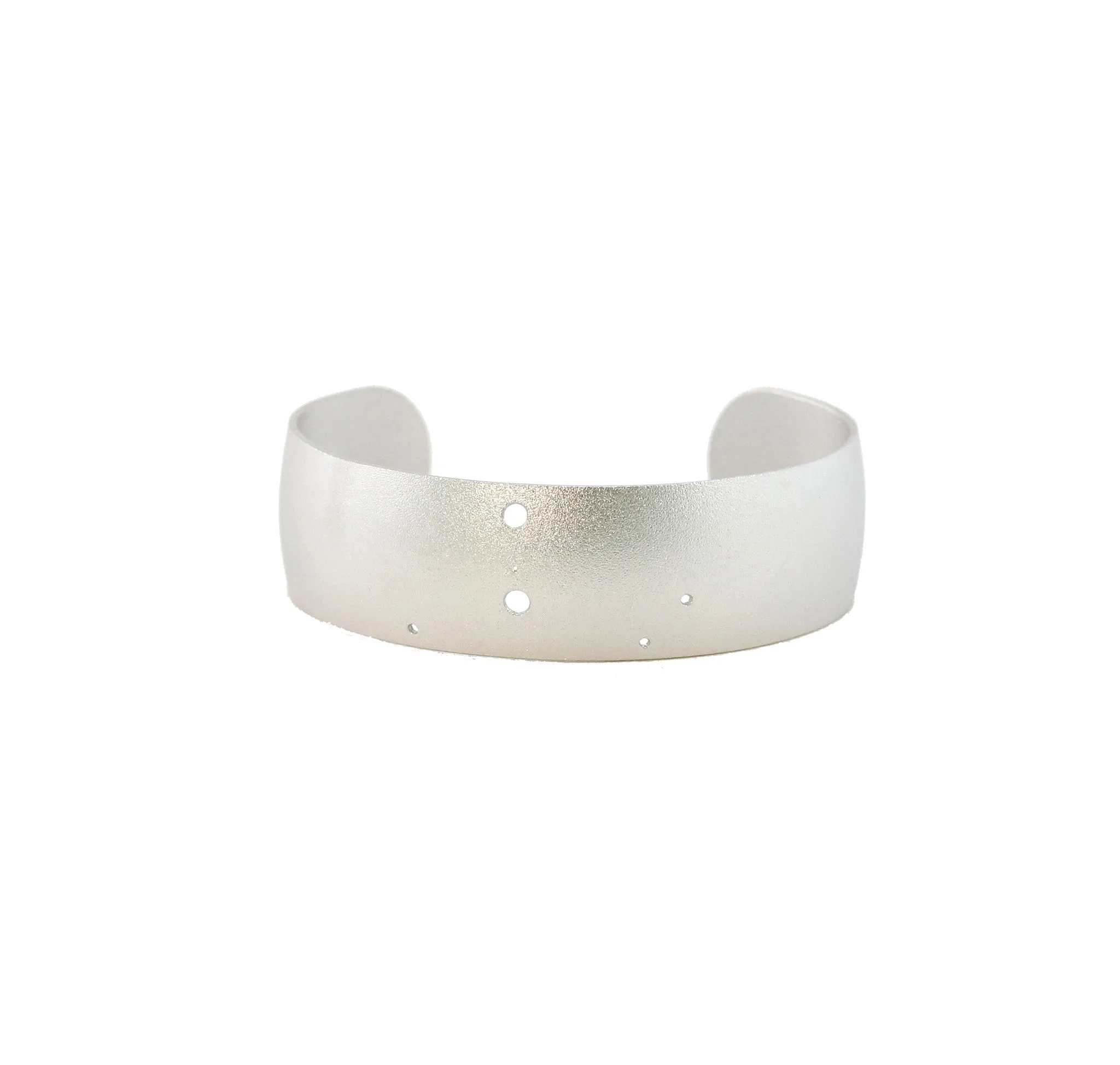 Sterling Silver Dipped Zodiac Constellation Cuff Bracelet, All 12 Signs: Aries through Pisces