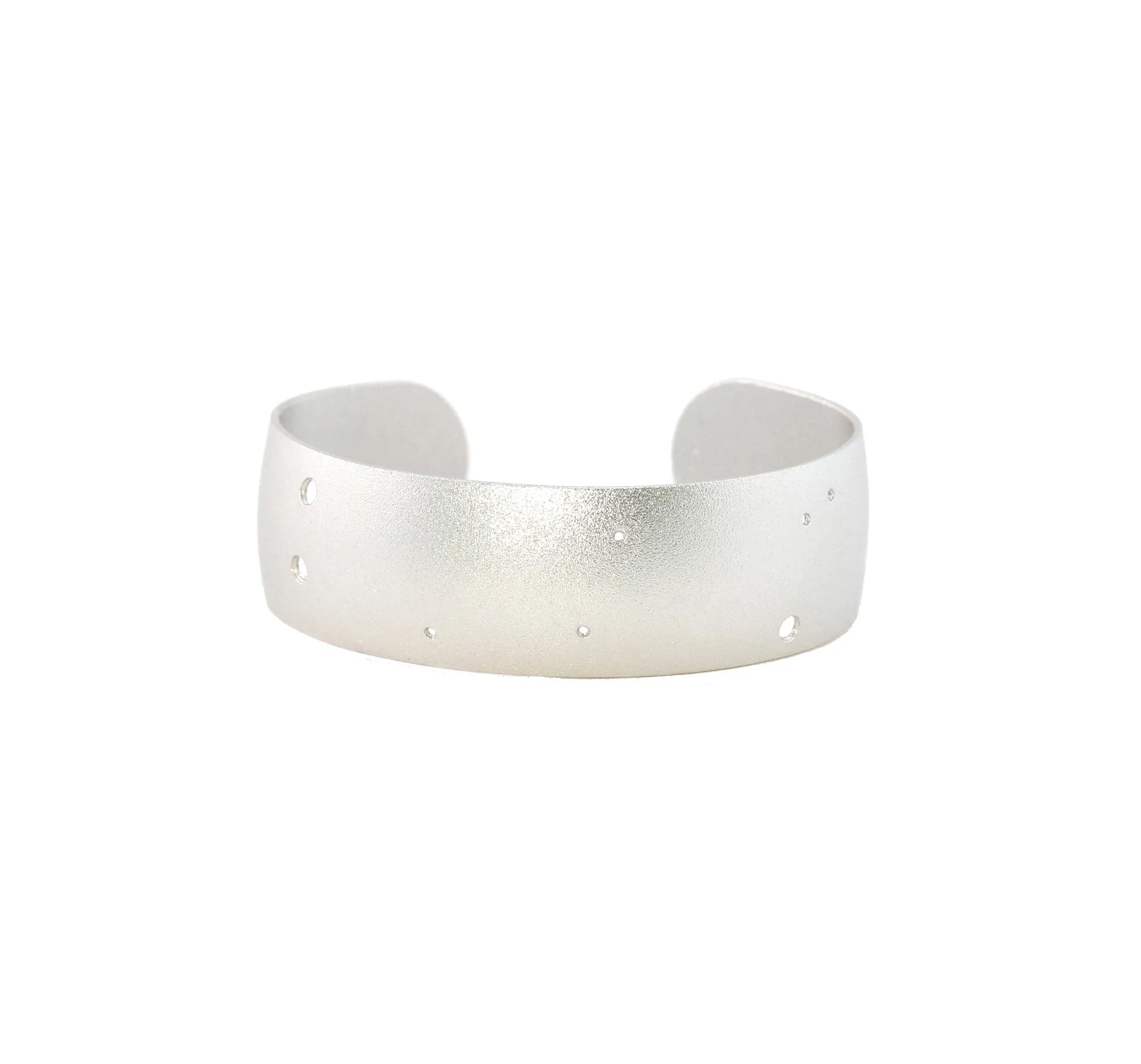 Sterling Silver Dipped Zodiac Constellation Cuff Bracelet, All 12 Signs: Aries through Pisces