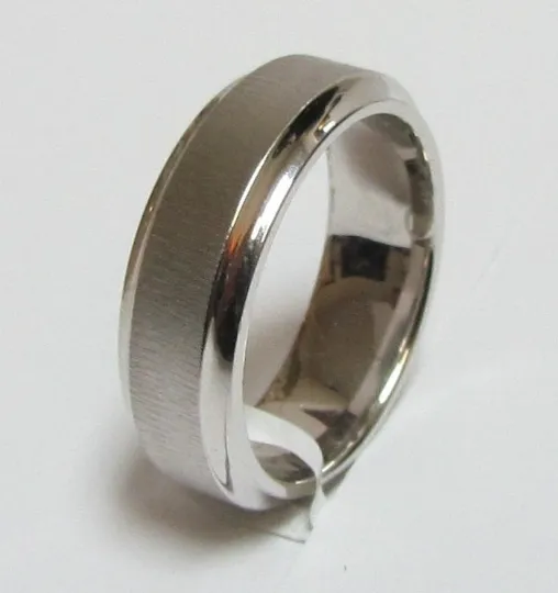 Sterling Silver Wedding Band 925 Satin Finish Custom Made Ring Designed For You Men or Womens Size 4 5 6 7 8 9 10 11 12 13 14 15