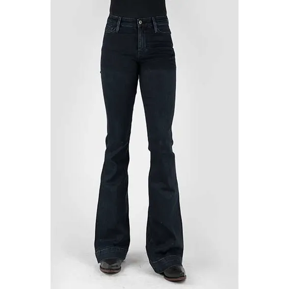 Stetson Women's Jean- 921 High Waist Flare Fit