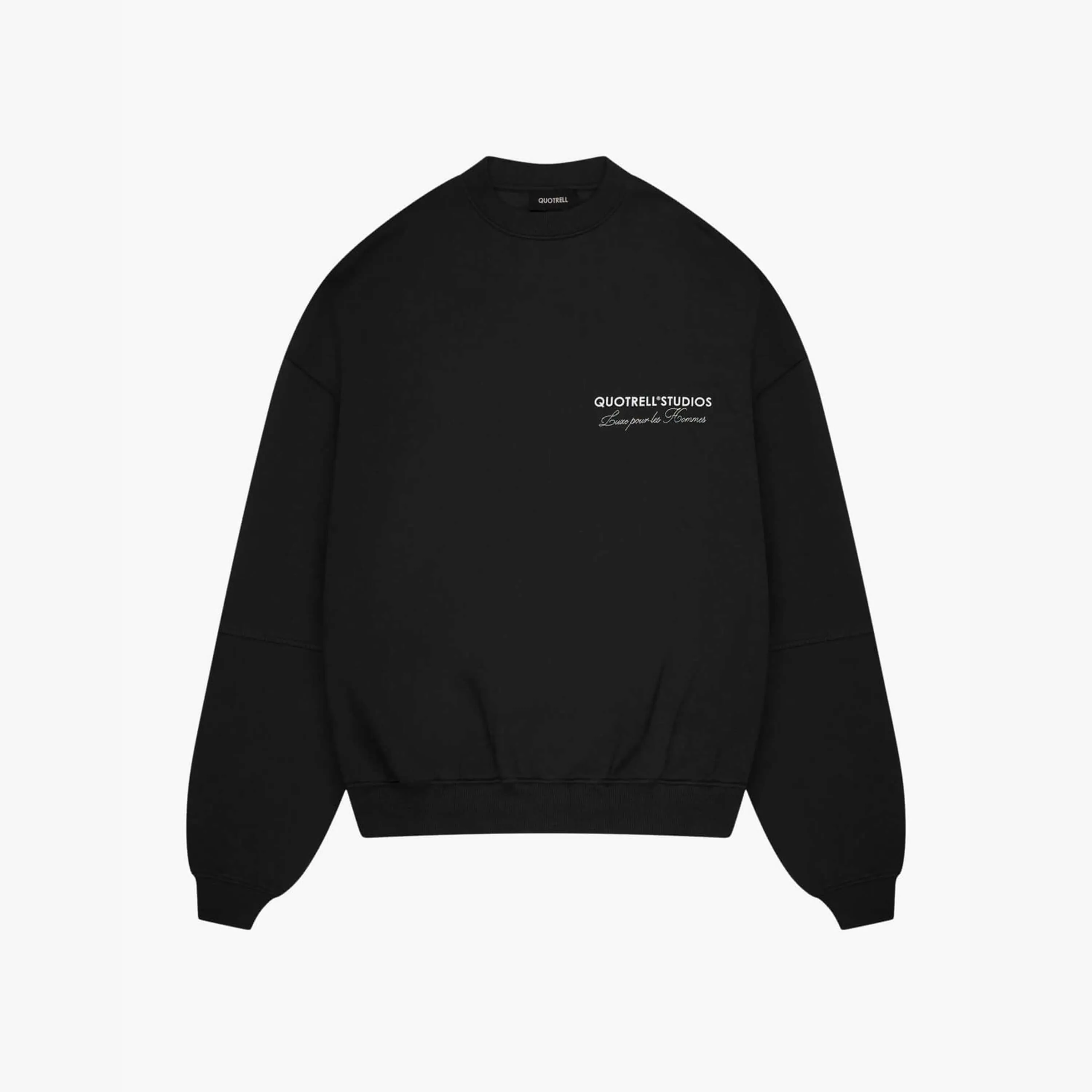 STUDIOS CREWNECK | BLACK/WHITE
