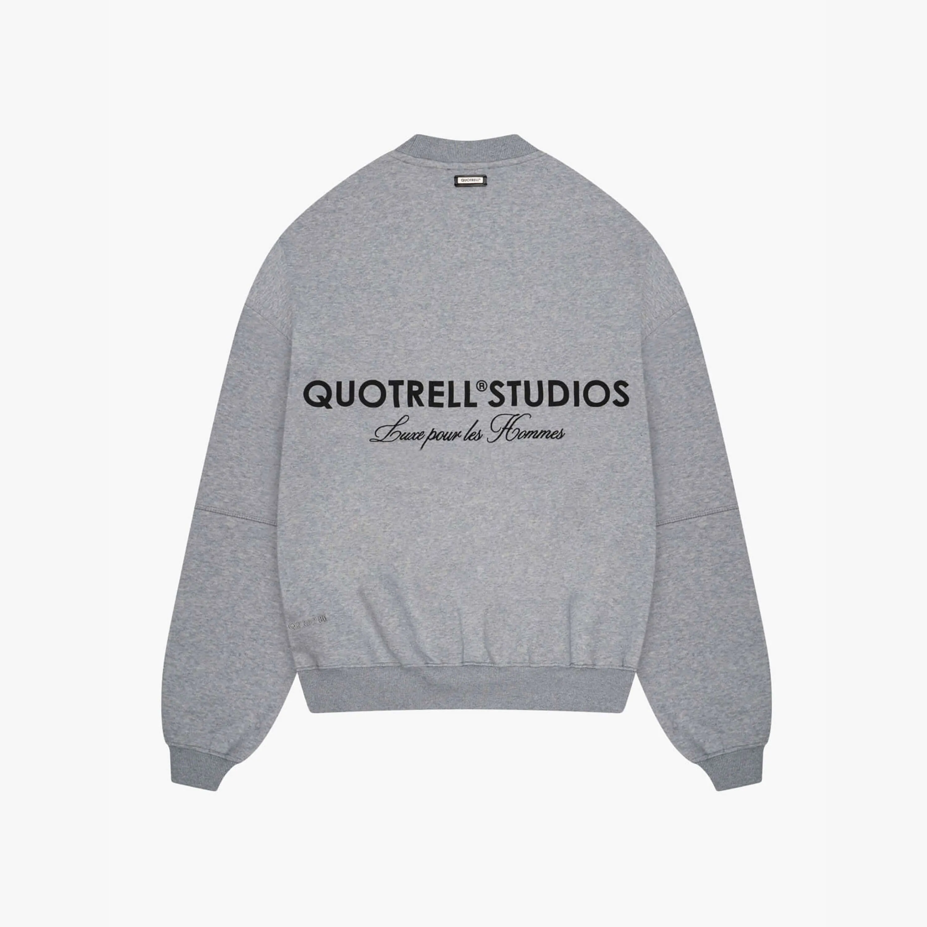 STUDIOS CREWNECK | GREY MELEE/BLACK