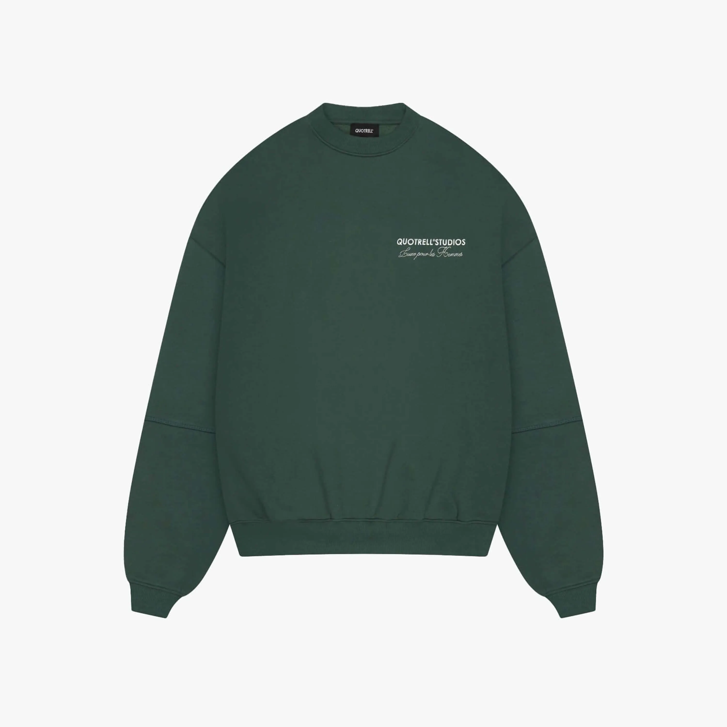 STUDIOS CREWNECK | PETROL/WHITE