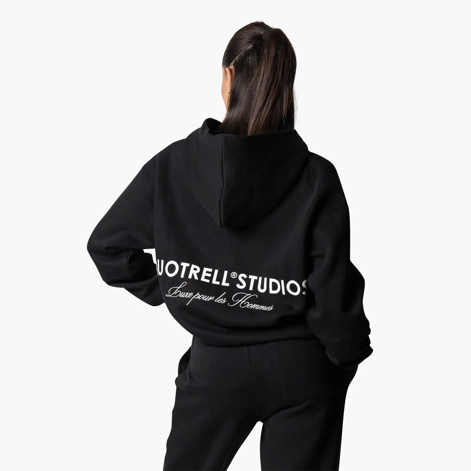 STUDIOS HOODIE | BLACK/WHITE