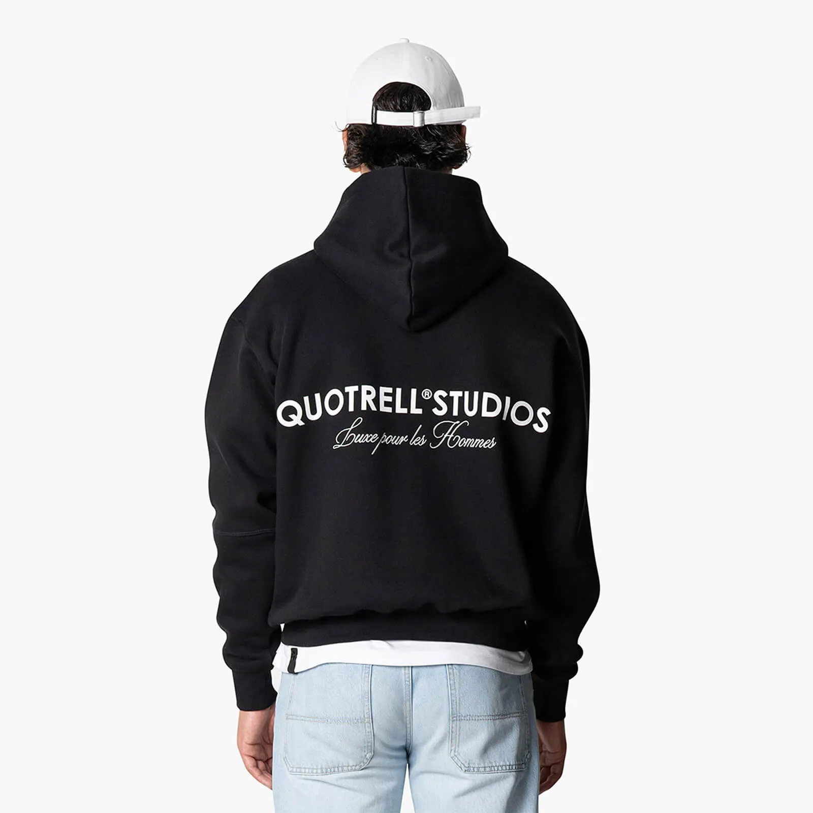 STUDIOS HOODIE | BLACK/WHITE