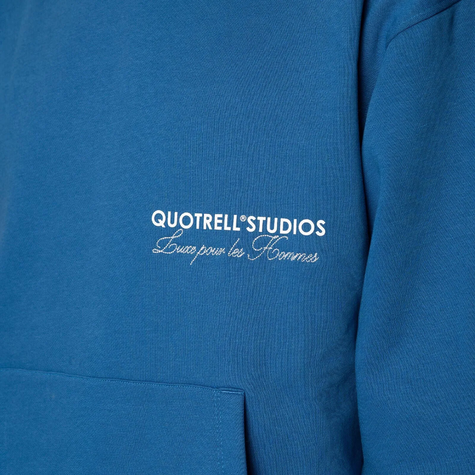 STUDIOS HOODIE | COBALT/WHITE