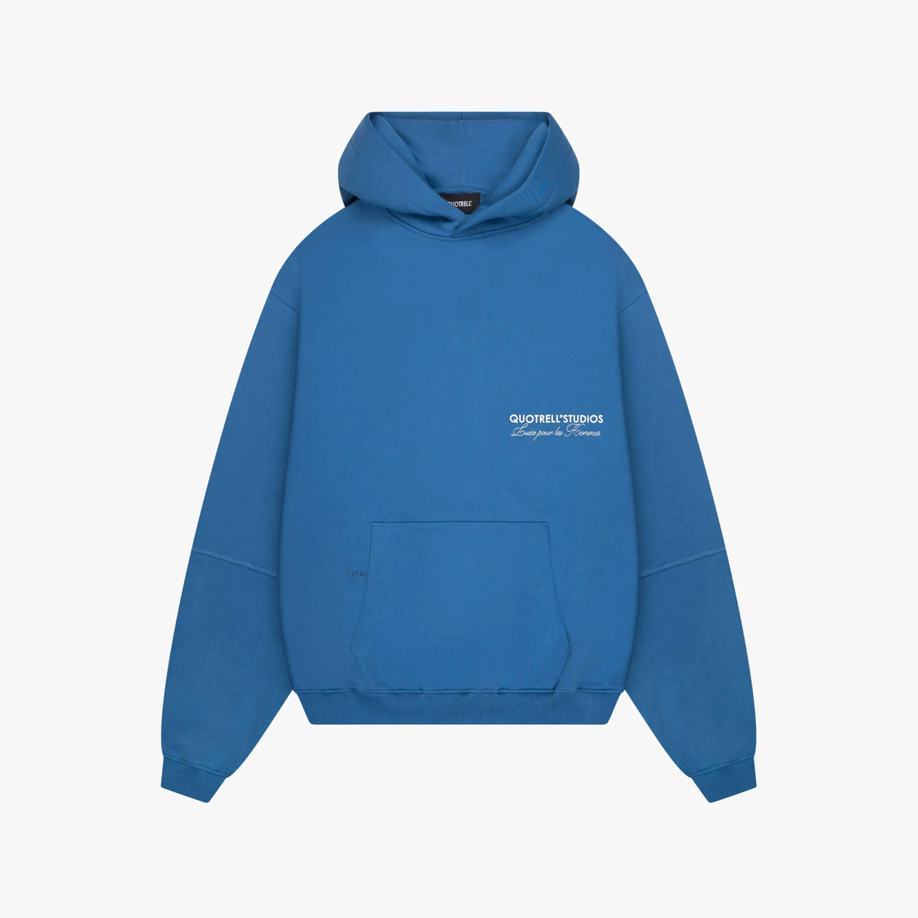 STUDIOS HOODIE | COBALT/WHITE