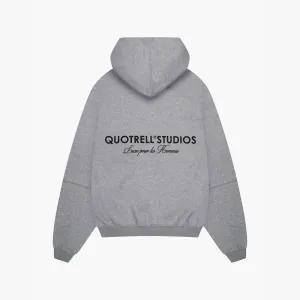 STUDIOS HOODIE | GREY MELEE/BLACK