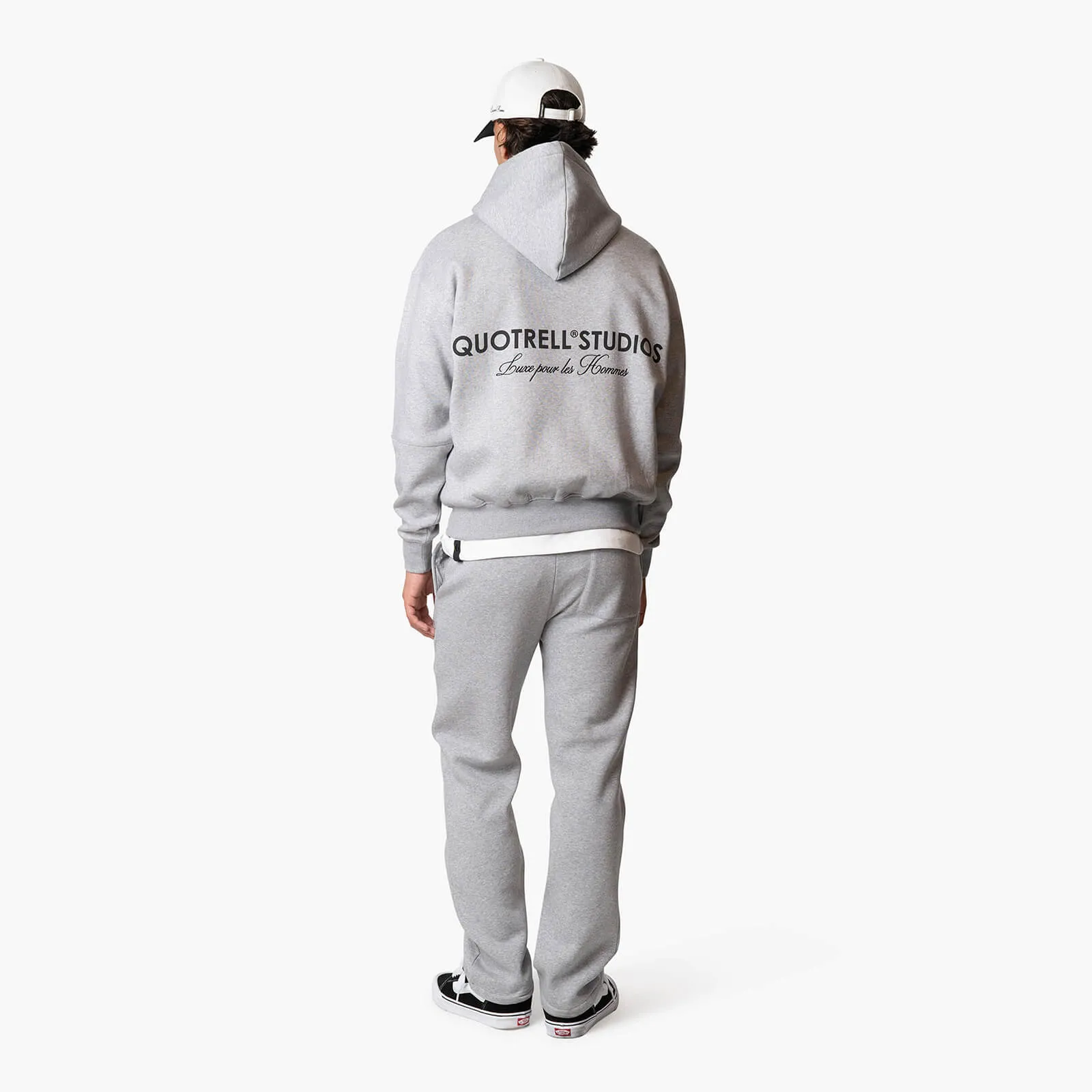 STUDIOS HOODIE | GREY MELEE/BLACK