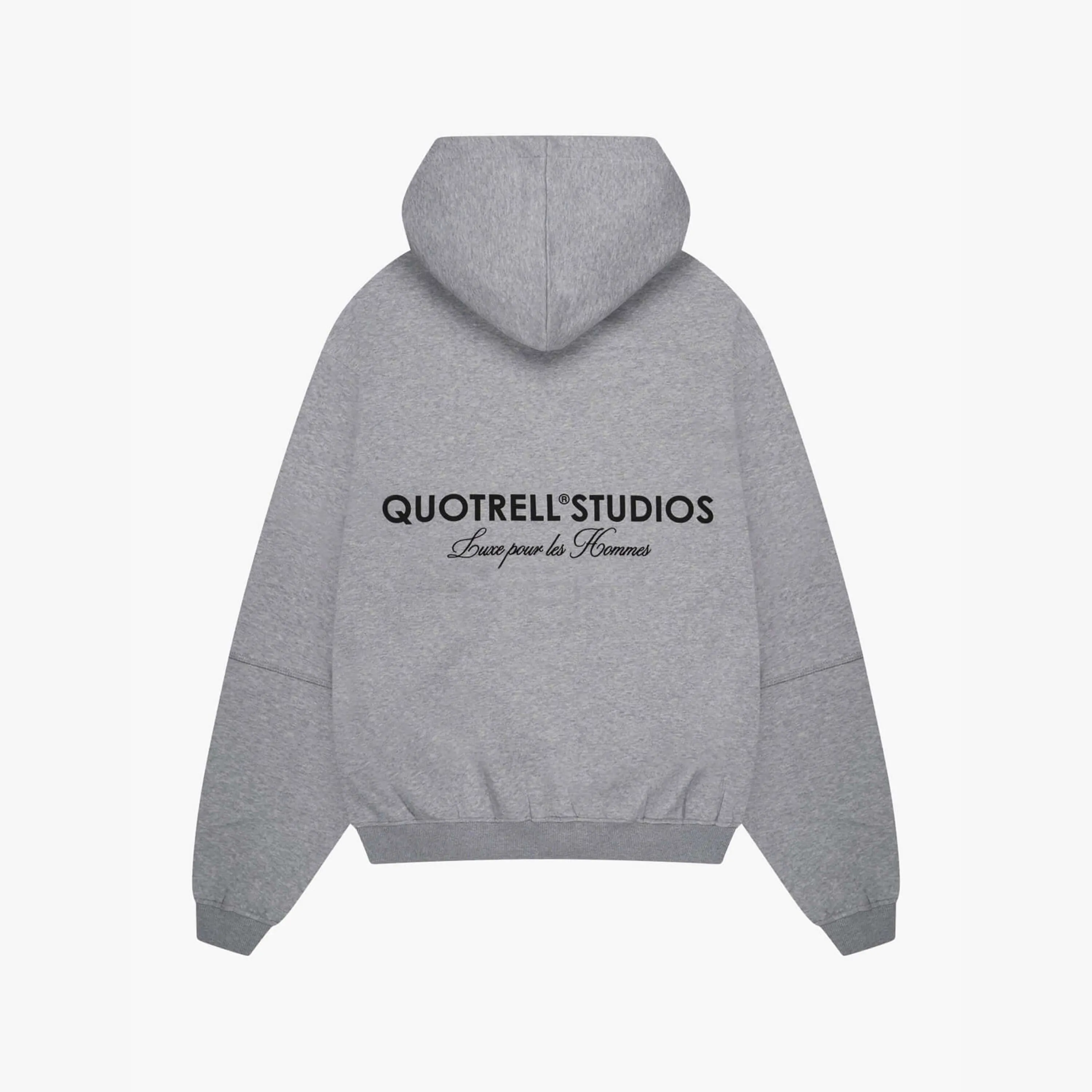 STUDIOS HOODIE | GREY MELEE/BLACK