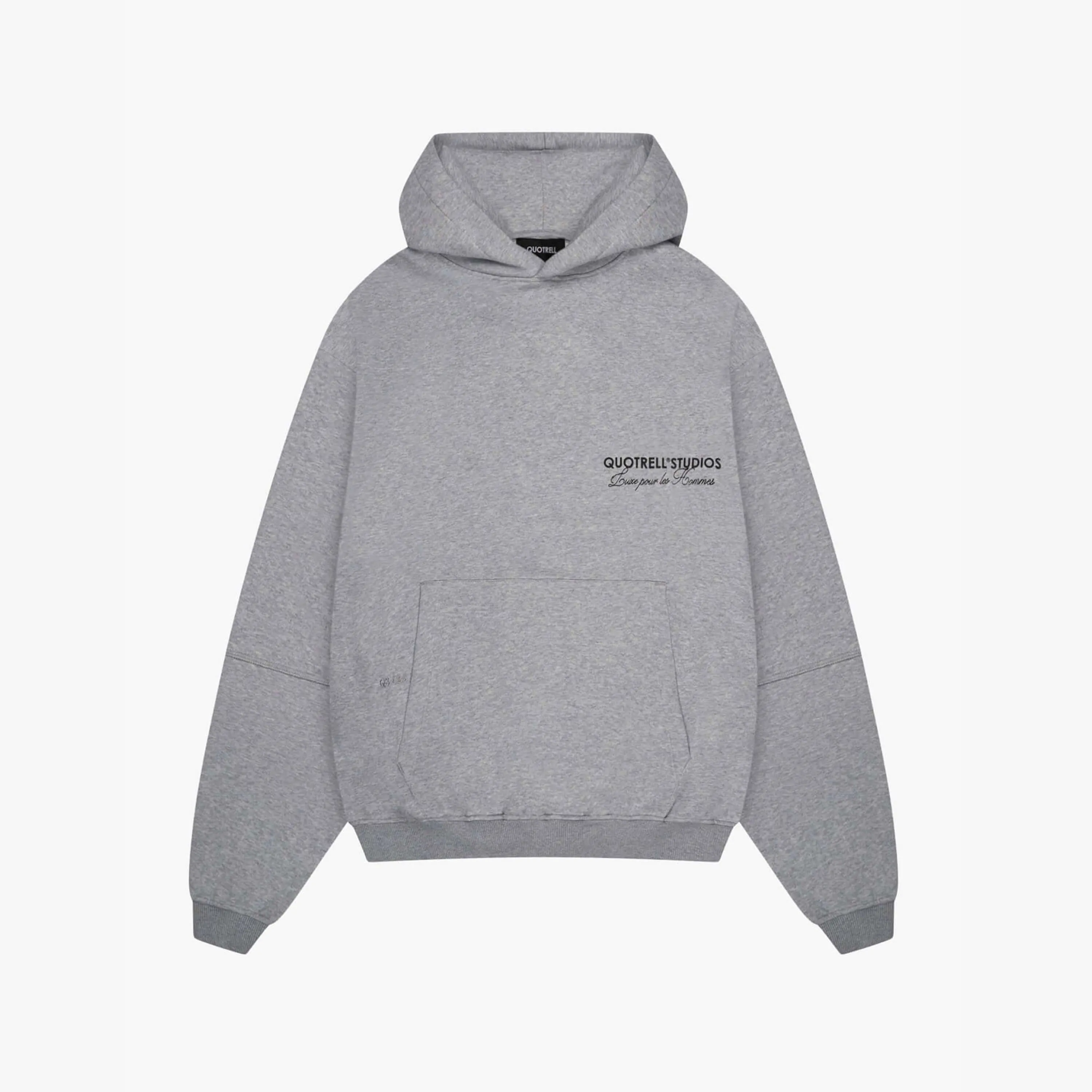 STUDIOS HOODIE | GREY MELEE/BLACK