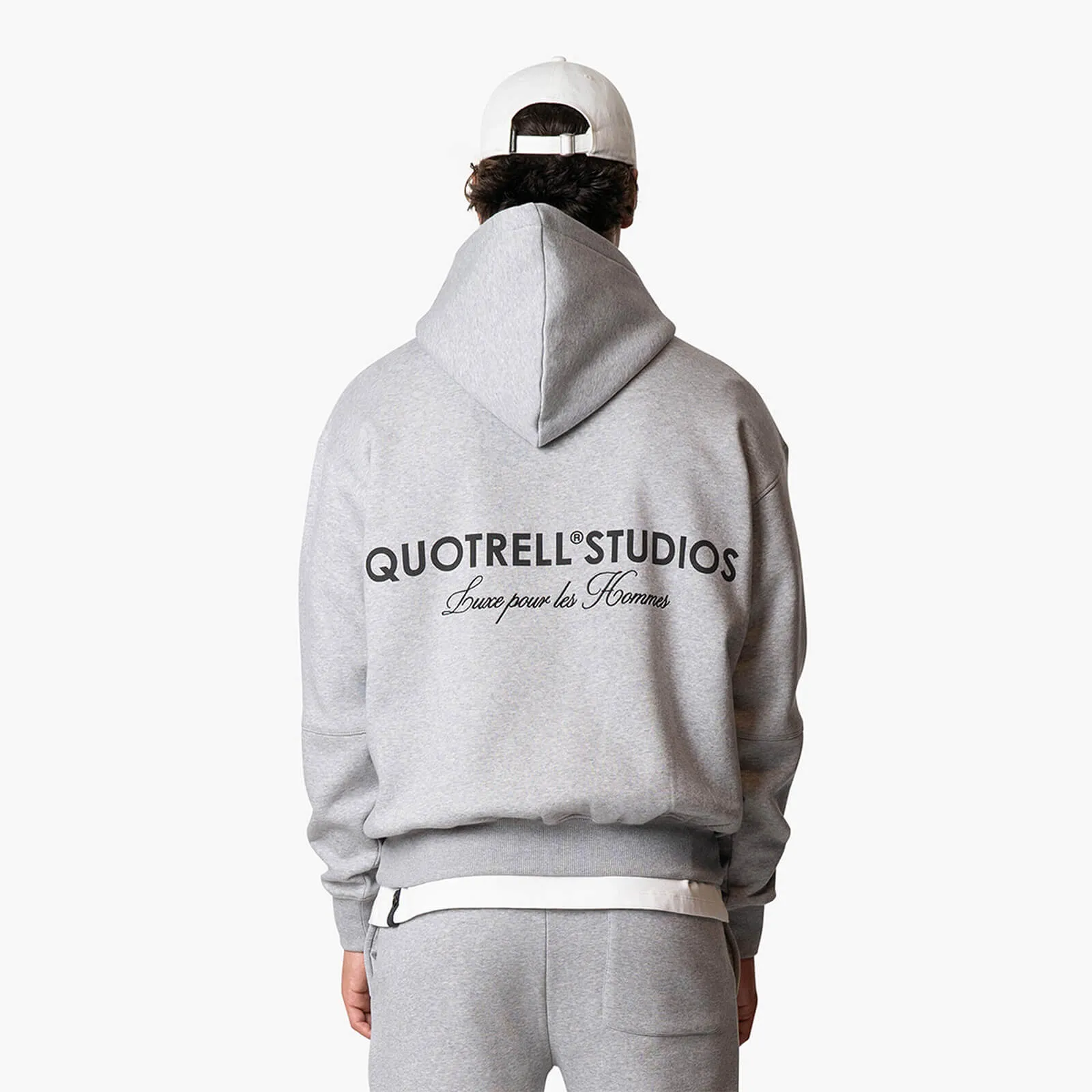 STUDIOS HOODIE | GREY MELEE/BLACK