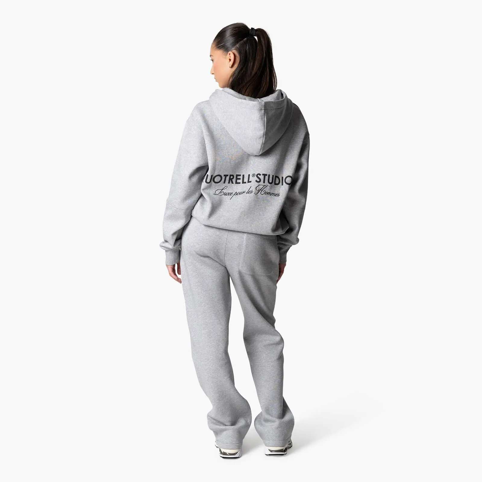 STUDIOS HOODIE | GREY MELEE/BLACK