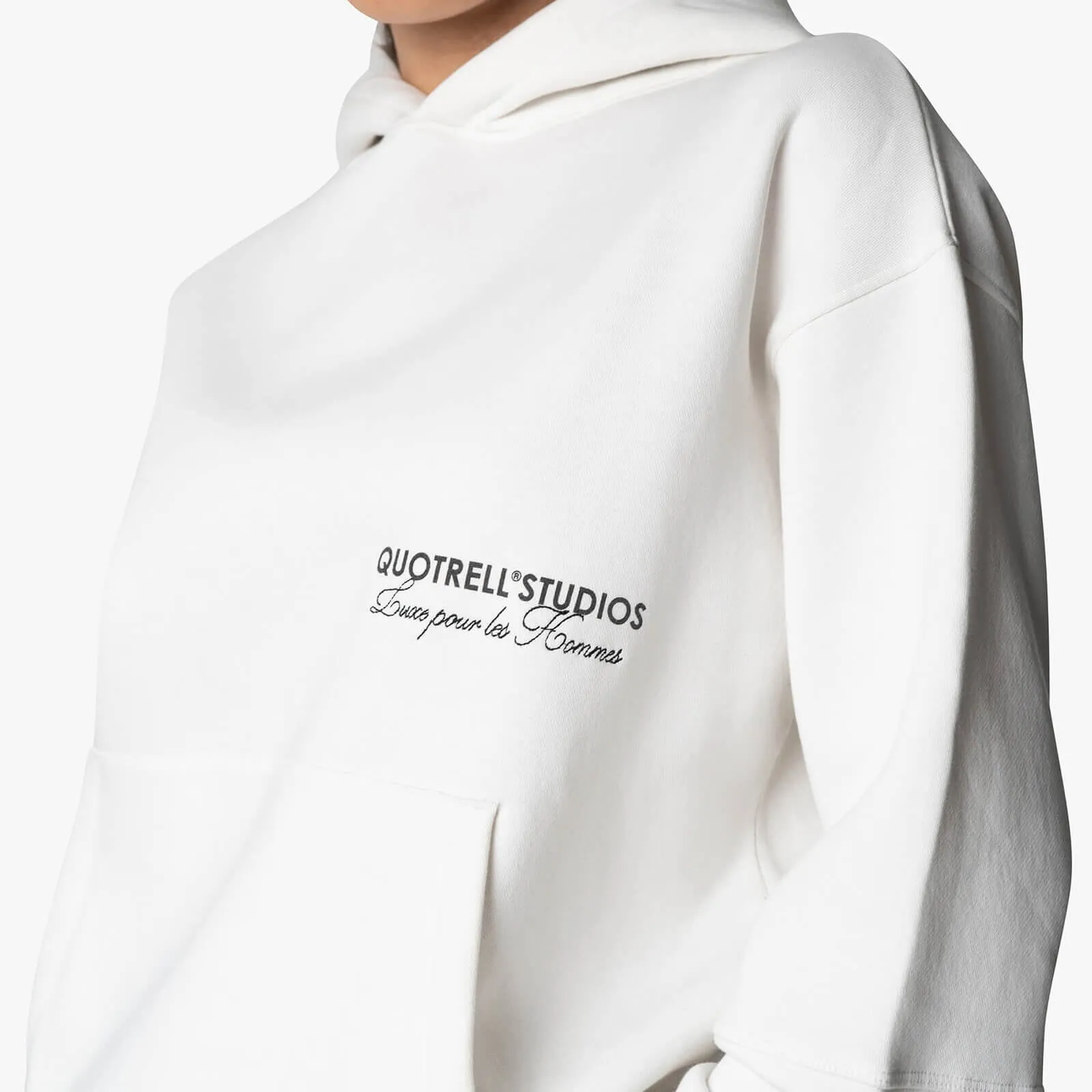 STUDIOS HOODIE | OFF WHITE/BLACK