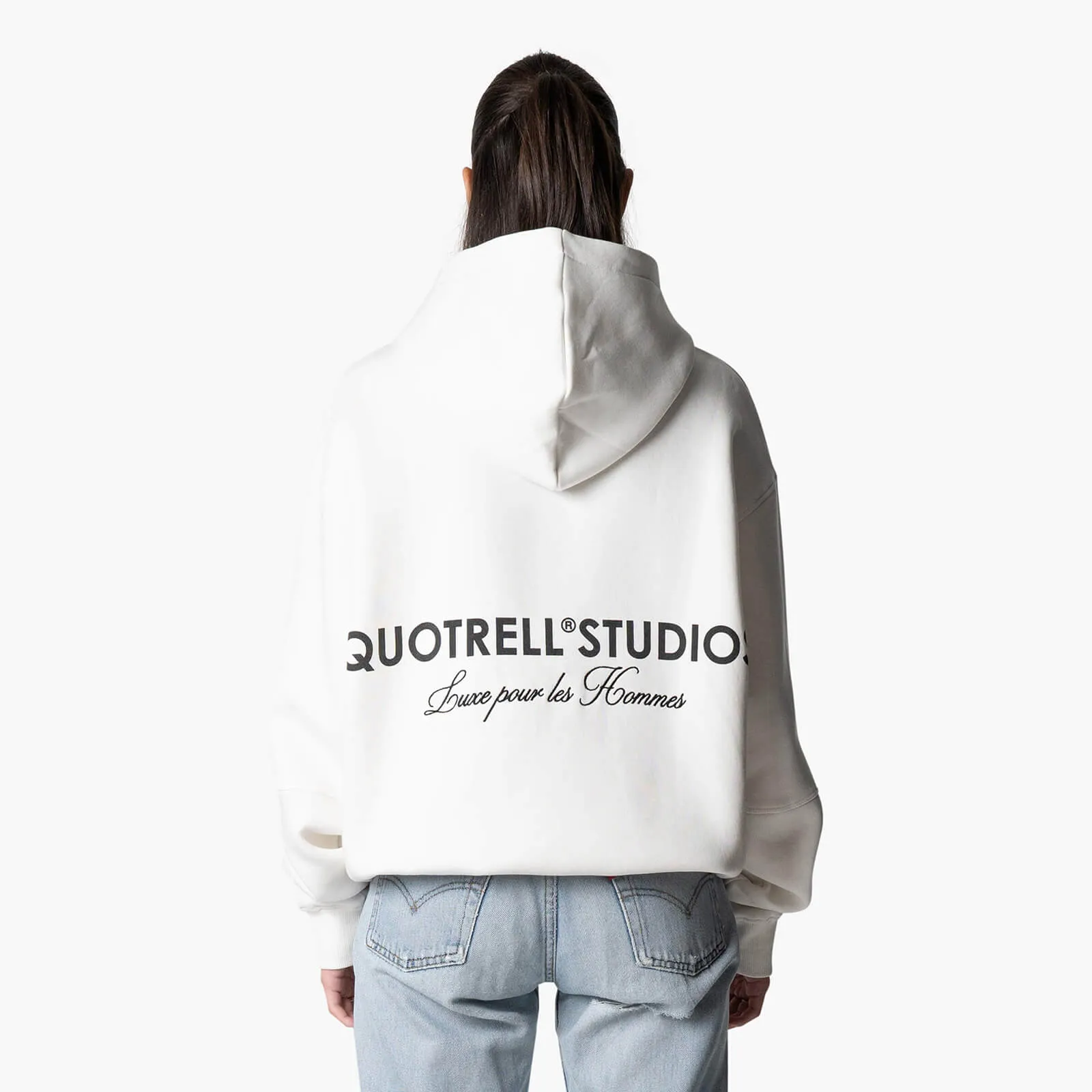 STUDIOS HOODIE | OFF WHITE/BLACK