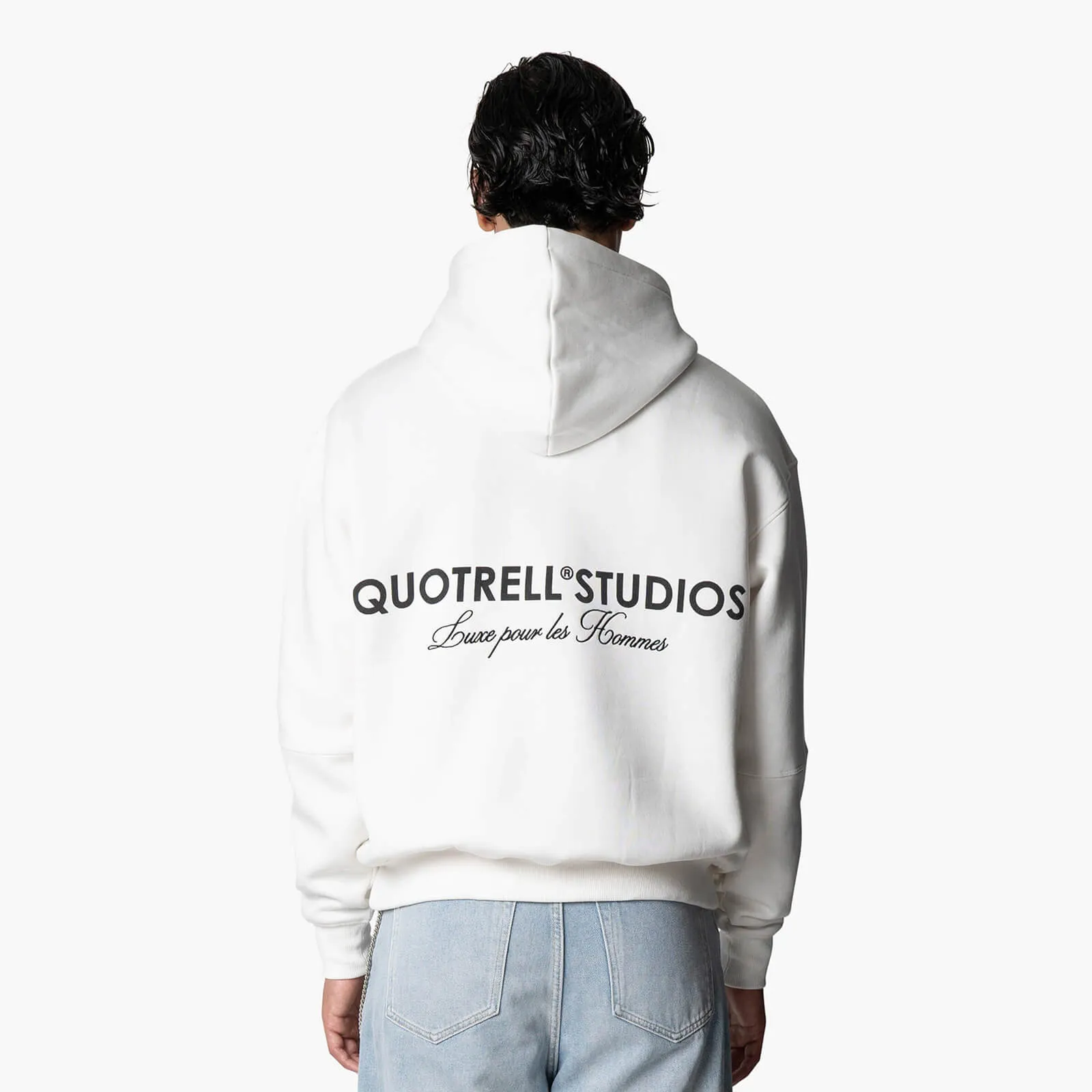STUDIOS HOODIE | OFF WHITE/BLACK