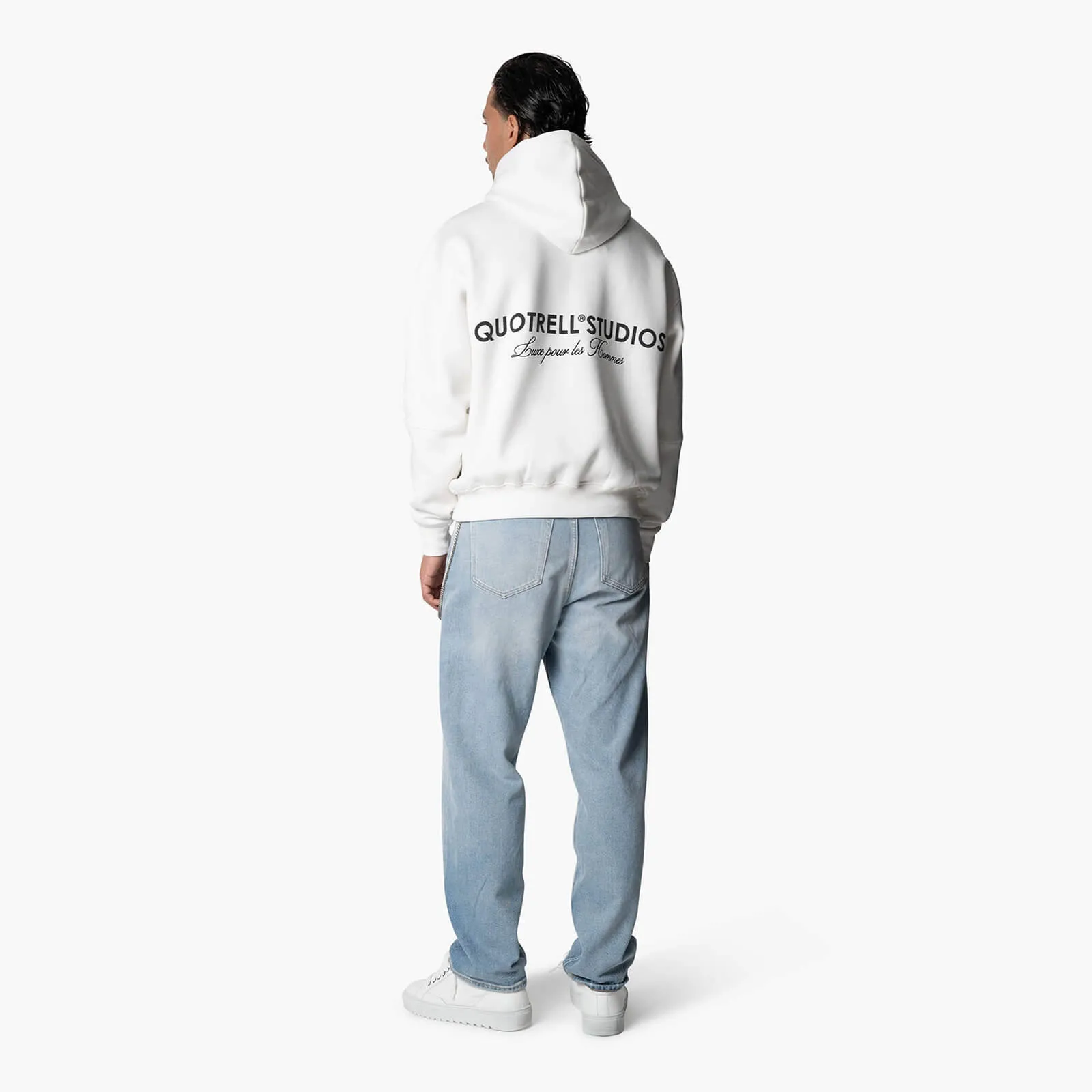 STUDIOS HOODIE | OFF WHITE/BLACK