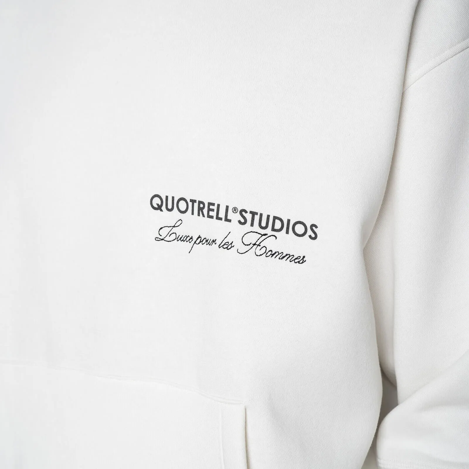 STUDIOS HOODIE | OFF WHITE/BLACK