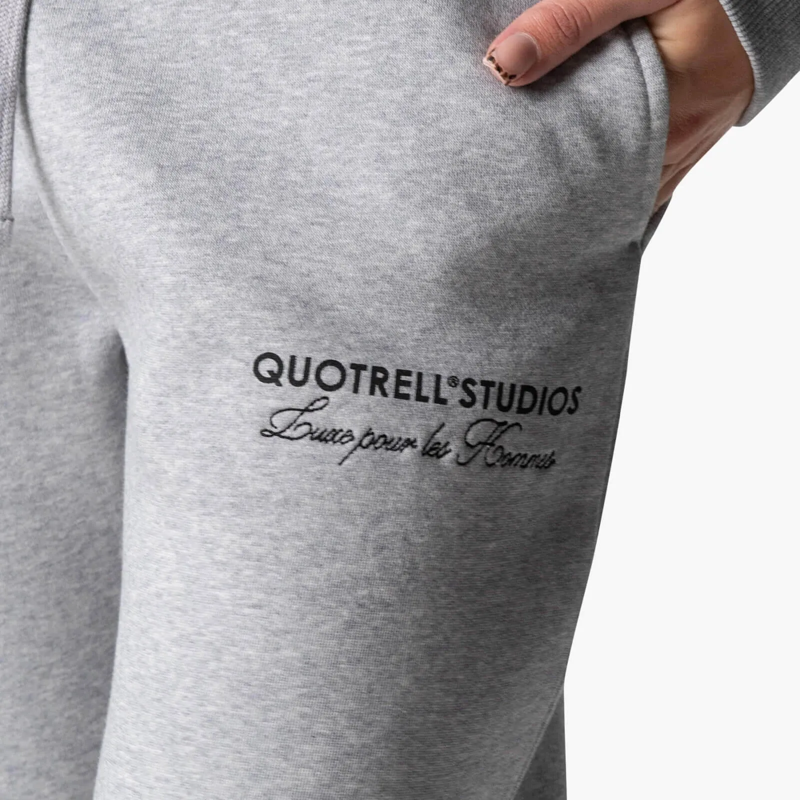 STUDIOS PANTS | GREY MELEE/BLACK
