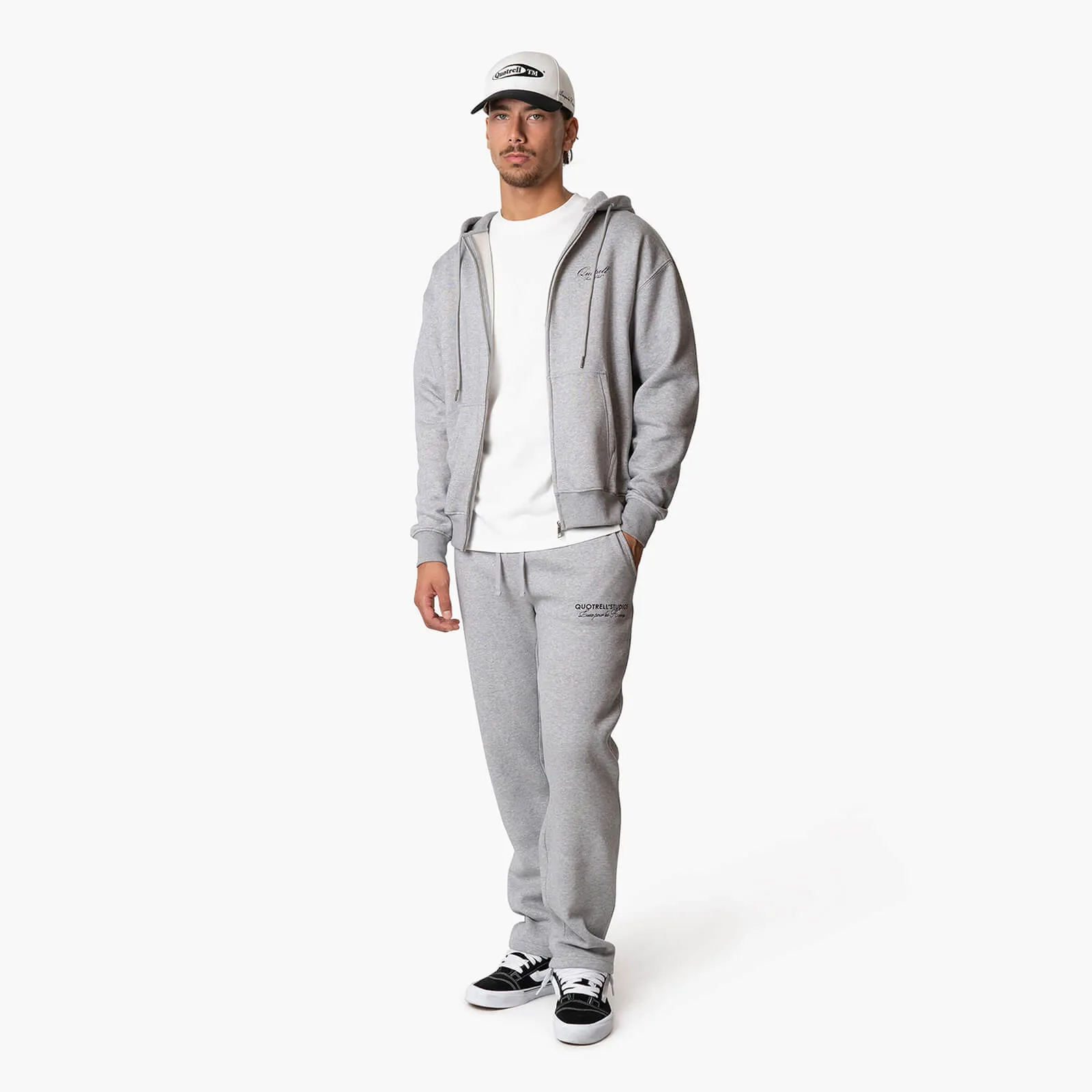STUDIOS PANTS | GREY MELEE/BLACK