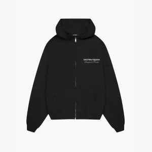 STUDIOS ZIP HOODIE | BLACK/WHITE