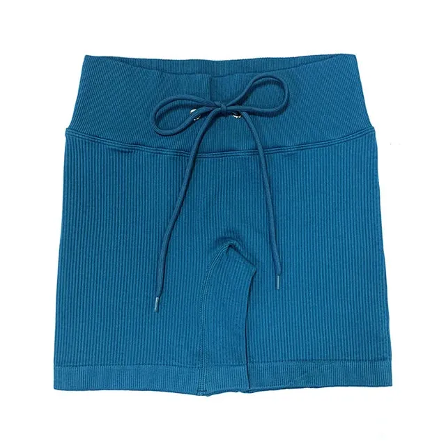 Summer Seamless Yoga Set for Women - Tracksuit Workout Clothes