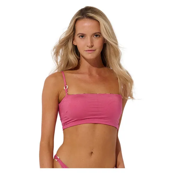 Sunset Boulevard Women's Bandeau Swimsuit Top