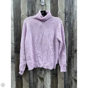 Sweater By Loft In Purple, Size: Xs