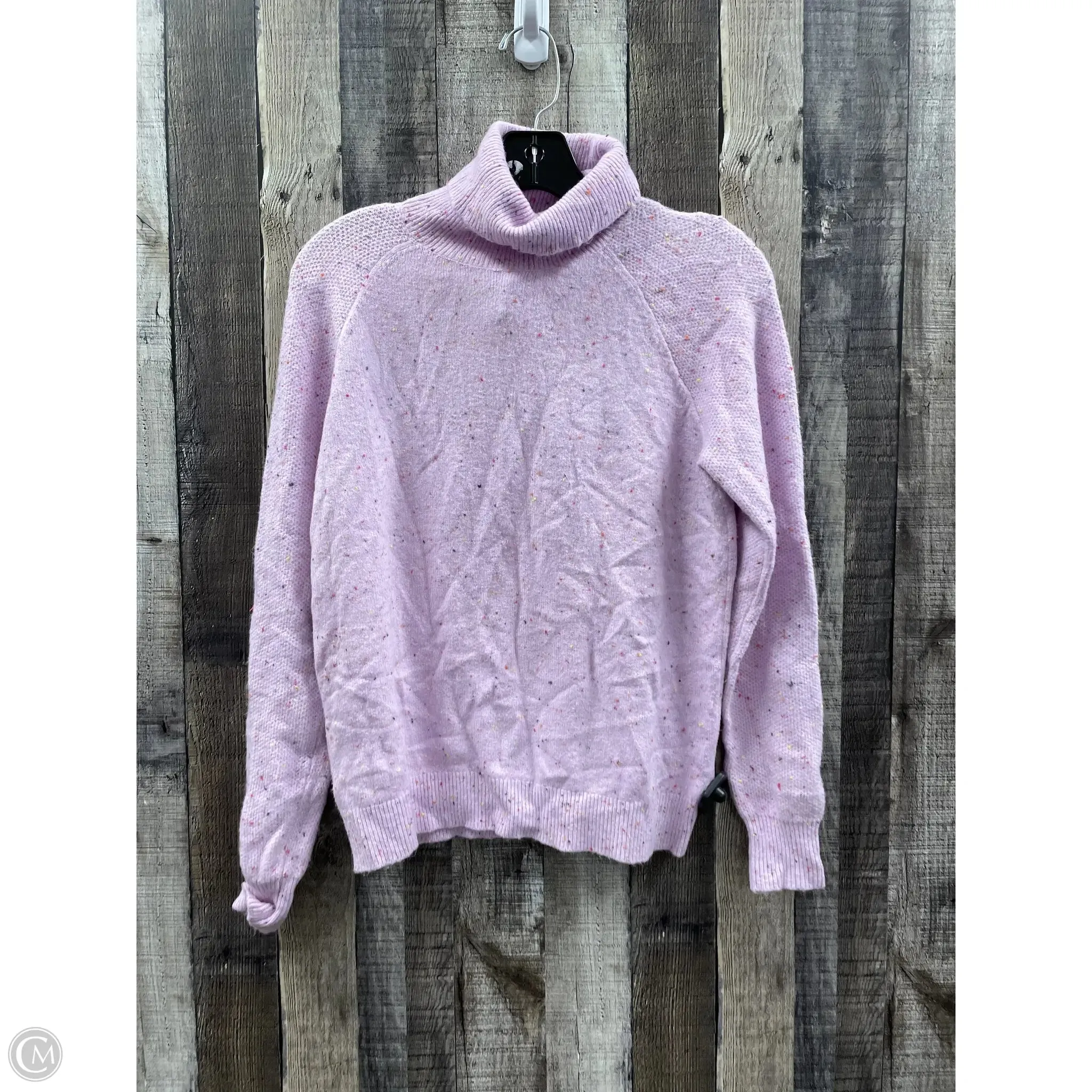 Sweater By Loft In Purple, Size: Xs